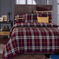 Schottland Plaid Flanell Schlafzimmer Set # Ms120405